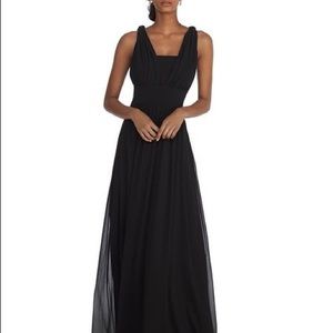 WHBM Chiffon Convertible(Genius) Black Gown
